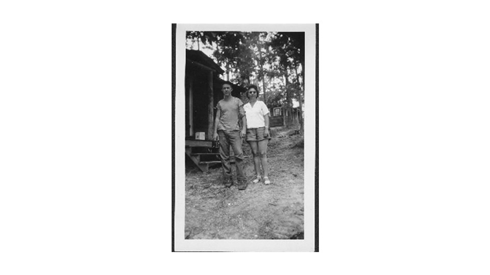 Grady & Marie at Cabin 4