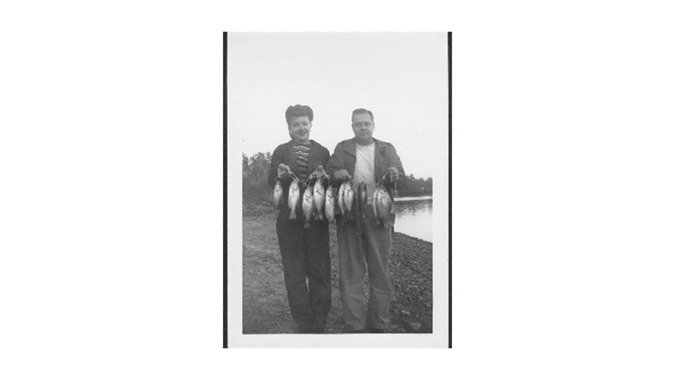 Howard & Ginny with fish