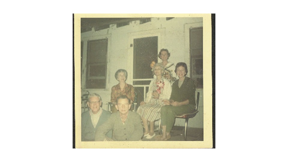 Mom with the Williams & Baxters - mid 60's